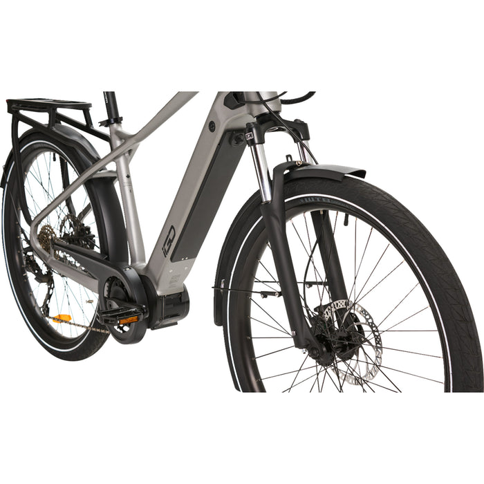 IGO ELECTRIC BIKES 4901-0017 100-222-000 Discovery LS E-Bike Discovery Yorkville LS E-Bike - Platinum - Hybrid