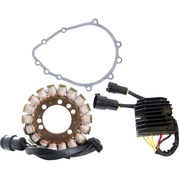 RICK'S MOTORSPORT ELECTRIC 2112-2077 99-210 Charging Kit '03-'04 zx6r/rr