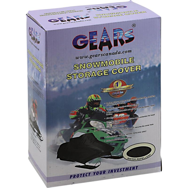 GEARS CANADA 4003-0140 300149-1-GT Universal Nylon Snowmobile Cover Nylon Storage Cover - Grand Touring/3X (130" and over)
