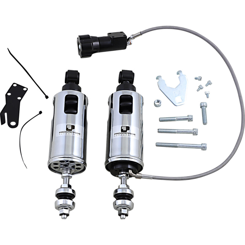 Progressive Suspension 422 Series Shock Absorber - 422-4104C For Harley Softail 2000-2017