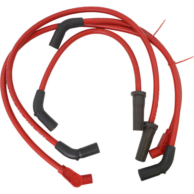 Sumax 409 Pro Race Custom-Fit Spark Plug Wire Kit 10.4 Mm Red - 40238 For Harley Motorcycles 2017-2026