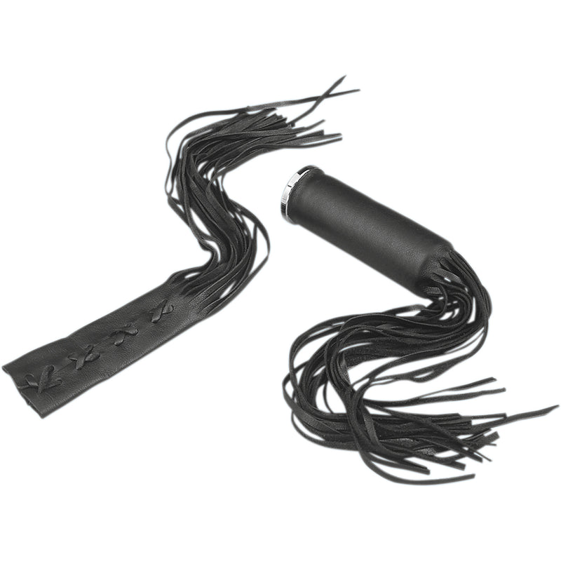 DRAG SPECIALTIES DS-243060 Fringed Leather Grip Covers Grip Covers - Fringe - Rubber Grip