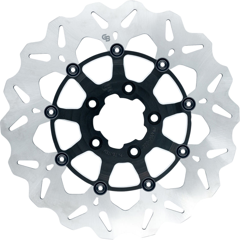 Gbrakes Wave® Brake Rotor - GBDU013 For Harley Motorcycles 2009-2026