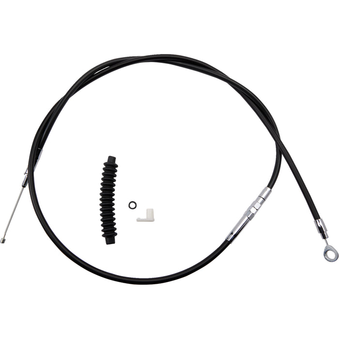 DRAG SPECIALTIES High-Efficiency Black Vinyl Clutch Cable