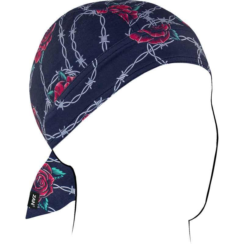 ZAN HEADGEAR 2504-0545 ZL604 Flydanna® SportFlex® Headwrap Flydanna® SportFlex® - Barbed Wire Roses