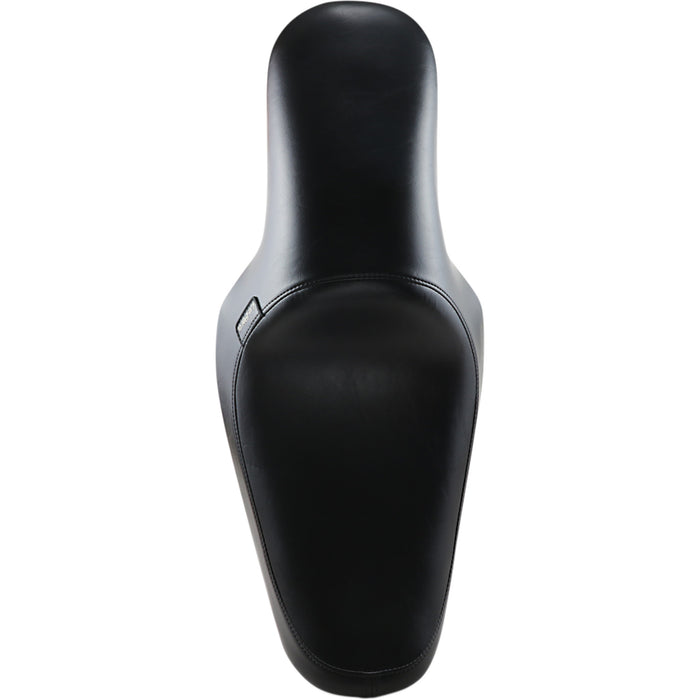 LE PERA DS-902052 L-861 Silhouette Full-Length Seat - Smooth - Black - Dyna '91-'95