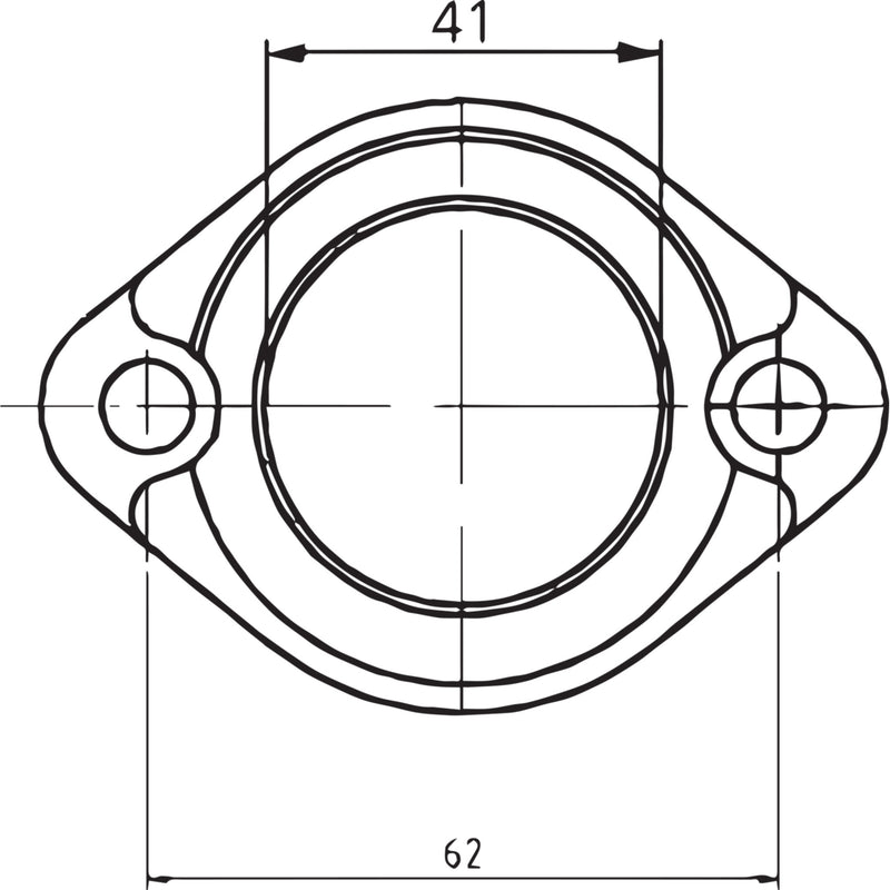 Kimpex Mounting Flange - 301749 Polaris Snowmobiles 1992-1994