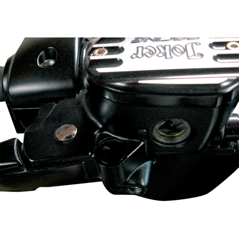 JOKER MACHINE 0641-0113 03-022B Mirror Hole Plug Hole Plug - Mirror - Handlebar End - Flush-Mounted - Black - Each