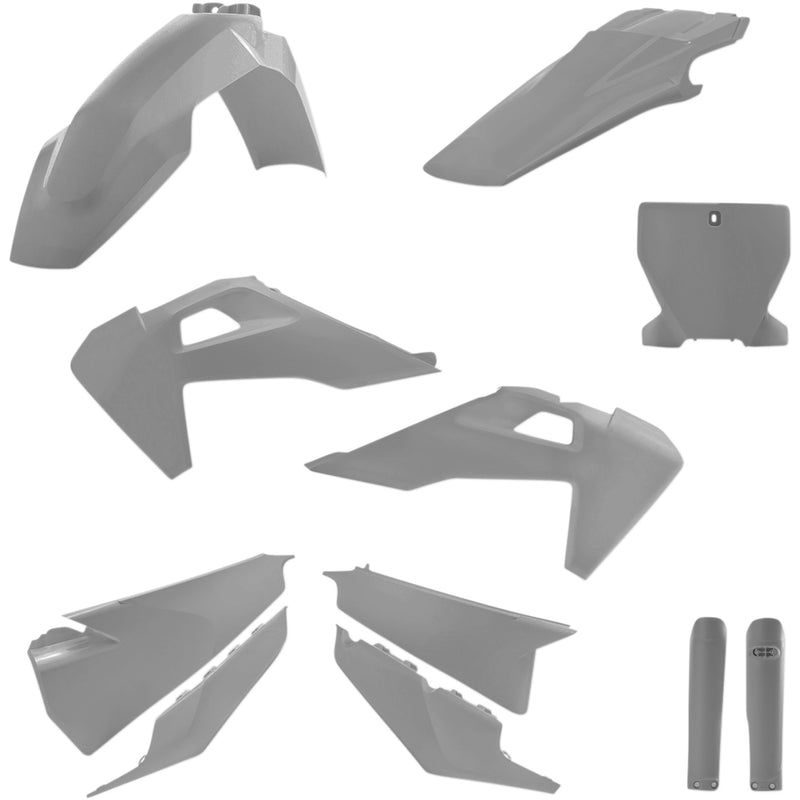 ACERBIS 1403-2770 2726550011 Replacement Plastic Kit Full Replacement Body Kit - Gray