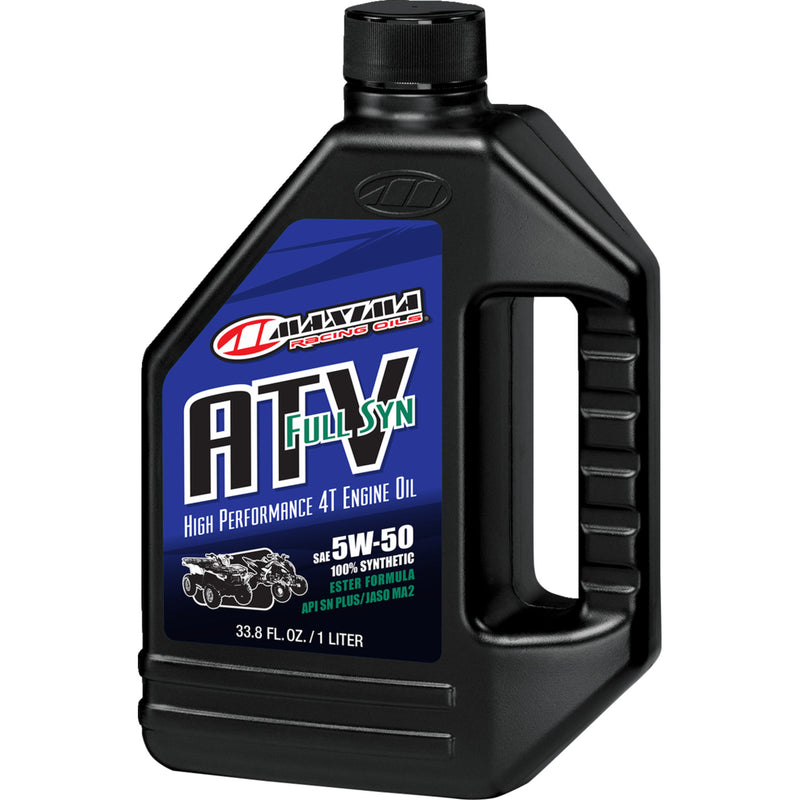 MAXIMA RACING OIL 3601-0924 30-86901 ATV Full Synthetic Engine Oil 5w-50 - liter