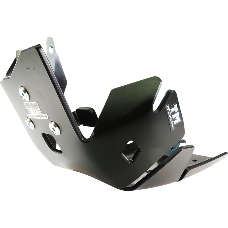 T.m. Designworks Skid Plate - KTMC-362-BK For Gas Gas Dirt Bikes 2023-2025 | KTM 250 Factory Edition / SX-F 250 / XC-F 350 2022-2025