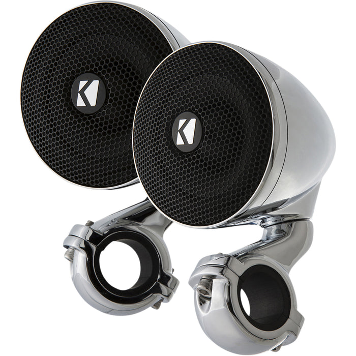 KICKER 4405-0801 47PSM32 Mini Speakers 2 ohm - chrome