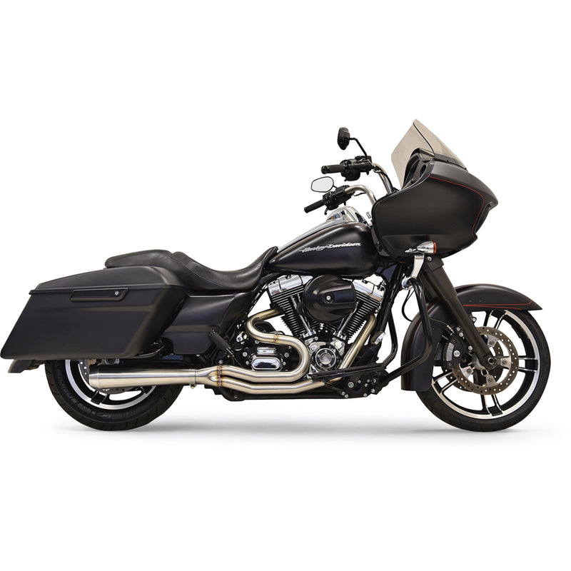 Bassani Xhaust Road Rage III 2-Into-1 Exhaust System - 1F12SS For Harley Touring 2007-2016