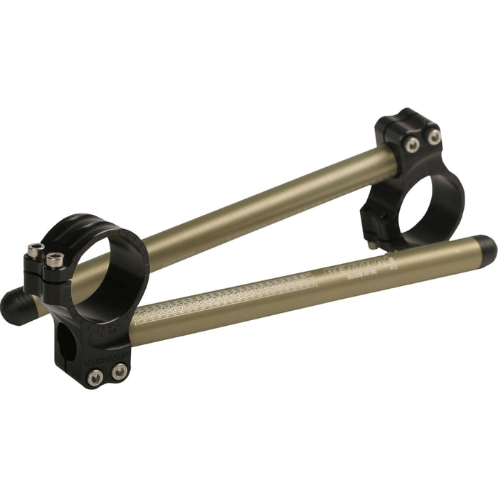RENTHAL 0601-6638 CL100 Replacement Clip-On Handlebar Handlebar - Clip-On - Original - 50 mm - Silver