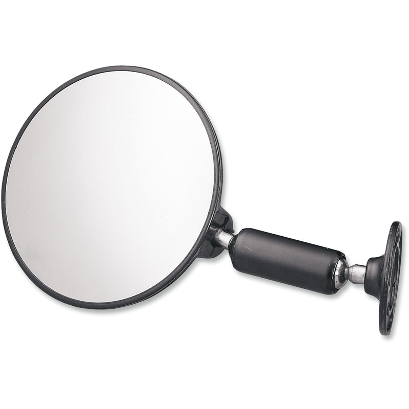 PARTS UNLIMITED VAN-01 Rear View Mirror Mirror - Rear View - Adjustable - Round - Black