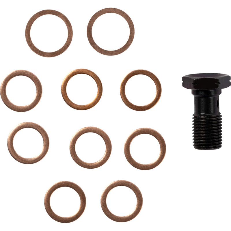 LA Choppers Brake Line Kit Midnight - LA-8059B13M For Harley Touring 2023-2026