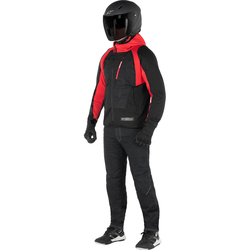 ALPINESTARS MSE Hybrid Hooded Jacket Black/Red