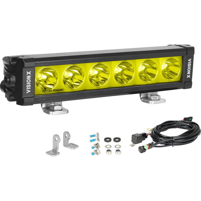 VISION X 2001-2897 9946436 XPL Lo Pro LED Light Bar Light Bar - XPL - 9" - LED - Selective Yellow Lens