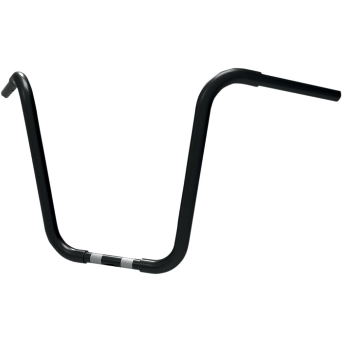 KHROME WERKS 0601-1708 300833 1-1/4" Fat Ape Hanger Handlebar - 16" - TBW - Black