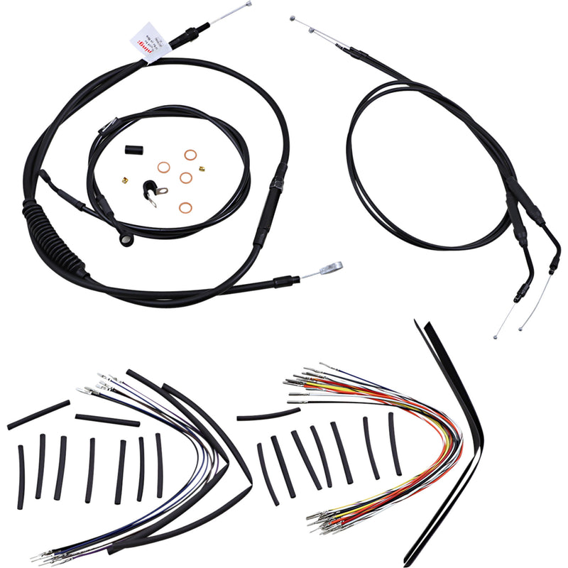 Burly Brand Complete Cable Kit - B30-1137 For Harley Sportster 2004-2006