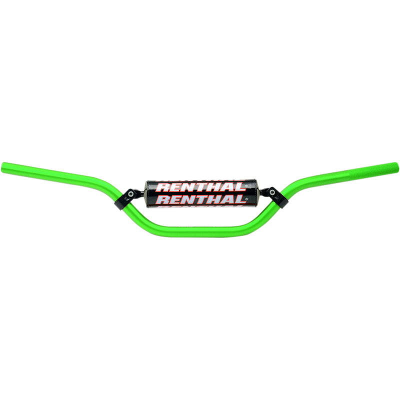 RENTHAL 0601-3033 784-03-GN-03-219 7/8" Off-Road Handlebar — MX/RC/Mini Handlebar - 7/8" - 784 - RC Mini/85cc - Green