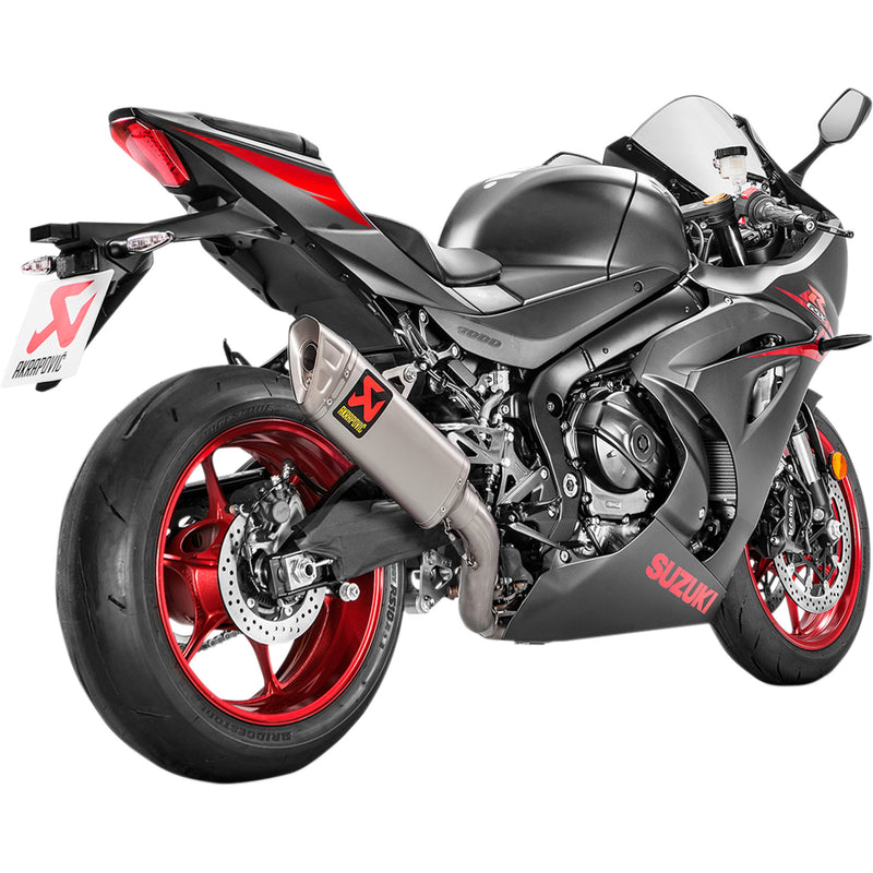 Akrapovic Evolution 4-Into-2-Into-1 Exhaust System - S-S10E3-APLT Suzuki 1000 2017-2025
