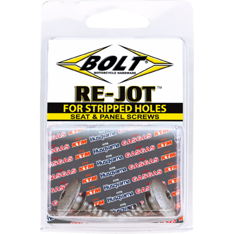 BOLT 2401-1722 REJOT-SHS Re-Jot™ Seat & Panel Screws Screws - Re-Jot/Seat/Panel - Silver