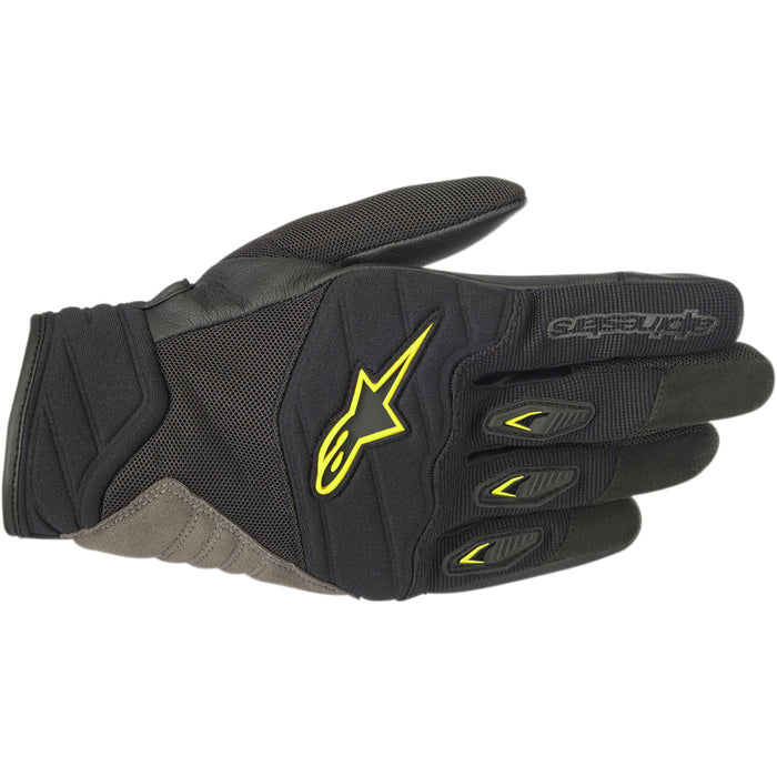 ALPINESTARS Shore Gloves Black/Fluo - Yellow
