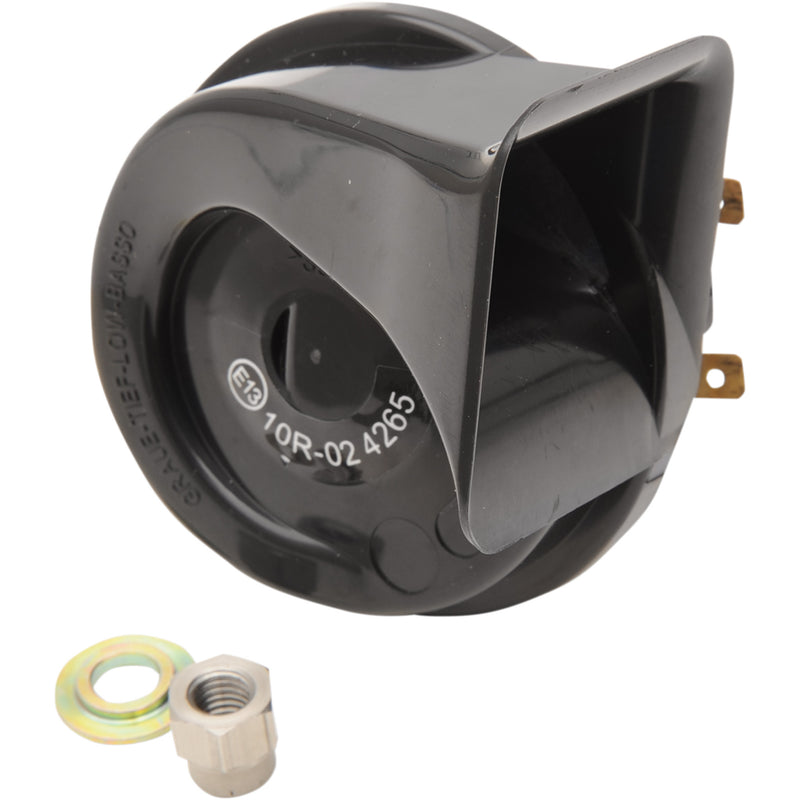 Drag Specialties Horn - 2107-0156 For Harley Motorcycles 1990-2026