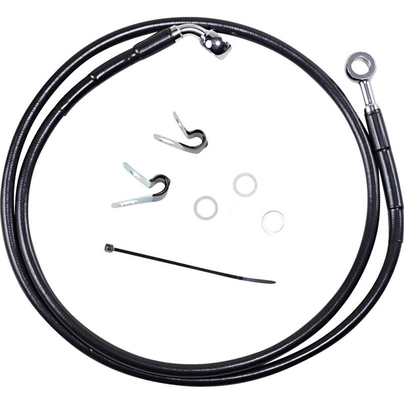 Drag Specialties Brake Line - 1741-2530 For Harley Sportster 2004-2010