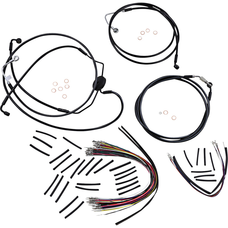 Magnum Shielding Cable Kit - 486021 For Harley Road Glide 2011-2012