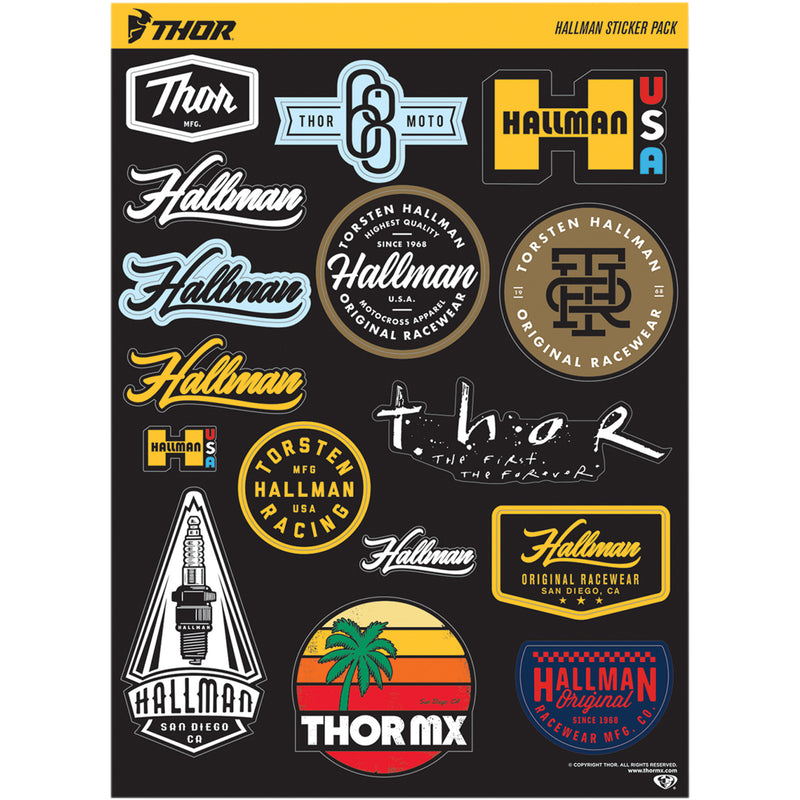 THOR 4320-2182 Hallman Decal Sheet Decal Sheet - Hallman - S20 - Each