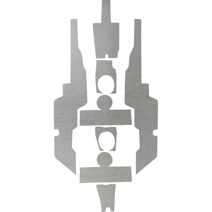 DEI 0521-2099 902406 UTV Heat Shield Heat Shield Kit - Center Console - RZR 4 Seat