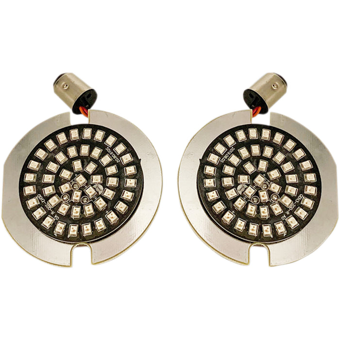 DRAG SPECIALTIES 2020-1812 LED Flat-Style Turn Signal Insert - Red