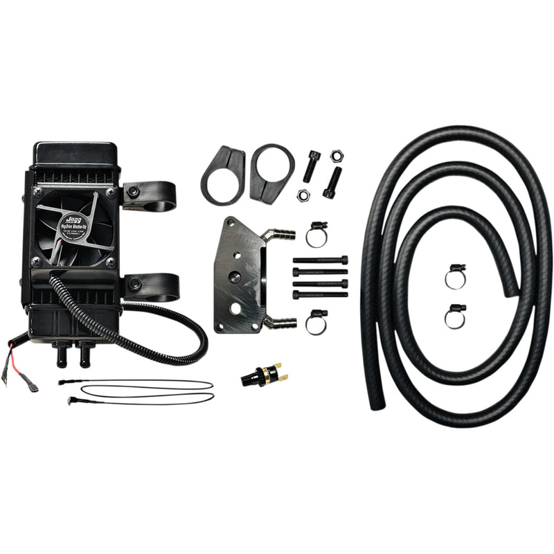 JAGG OIL COOLERS 0713-0128 761-FP2600 Vertical Frame-Mount Fan-Assisted Oil Cooler Kit Fan-Assisted Oil Cooler Kit - Vertical Frame-Mount