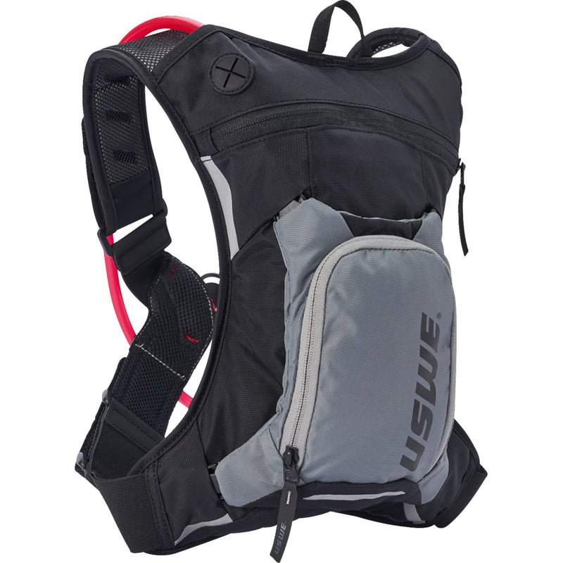 USWE 3519-0106 2033401 Moto Hydro 3L Hydration Pack Moto Hydration Pack - 3L - Carbon Black/Gray