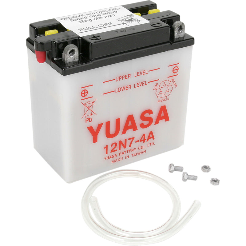 Yuasa Conventional Battery - YUAM2274A For Harley Sportster 900 / Super Glide 1970-1978