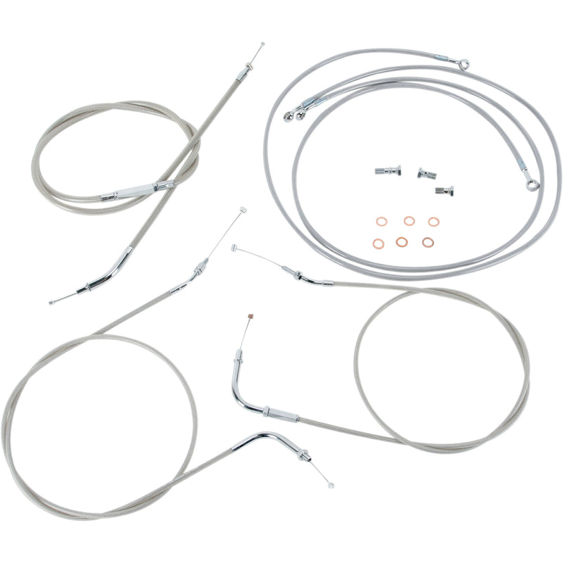 Baron Cable Kit - BA-8021KT-18 Yamaha XV1600A Road Star 1999-2003