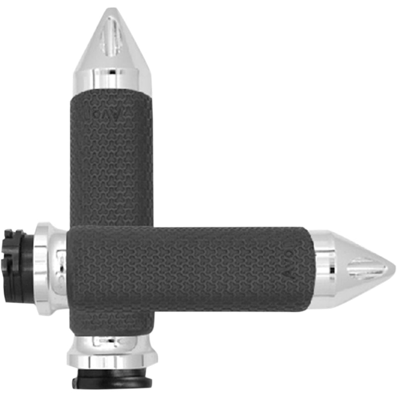 Avon Medium Grips - MF-63A-CH-SPK For Harley Motorcycles 1980-2022
