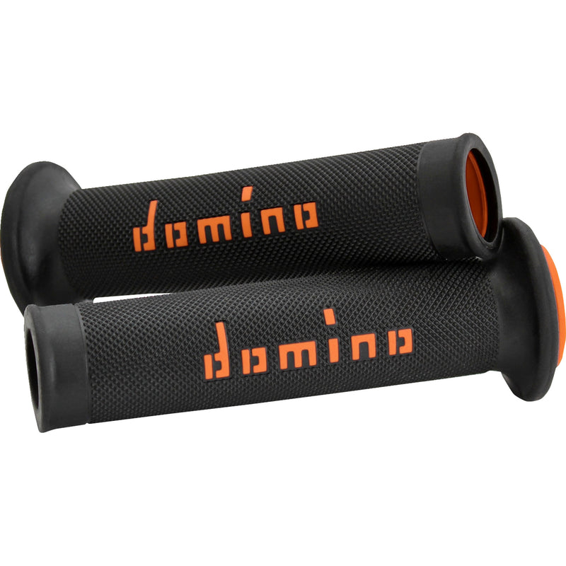 DOMINO 0630-1596 A01041C4540B7-0 MotoGP Grips dual-compound - black/orange
