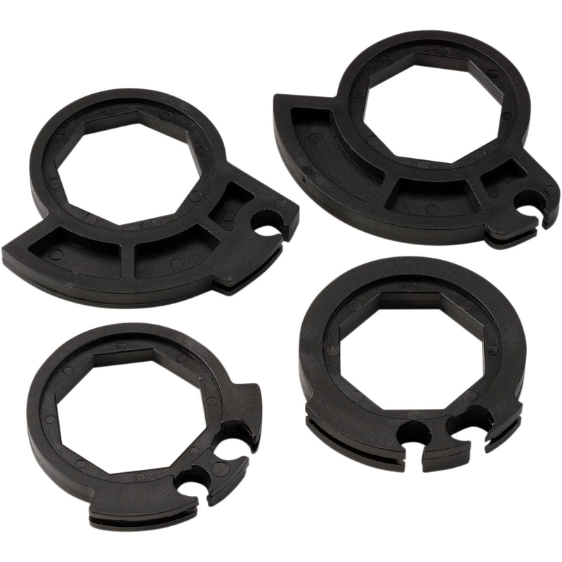 MOOSE OFFROAD 0630-2535 B36MRB-D 36 Series Clamp-On Grips Grips - Lock-On - Black/Gold