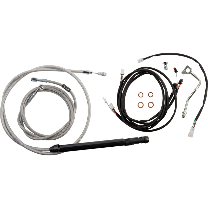 Burly Brand Complete Cable Kit - B30-1313 For Harley Touring 2021-2025