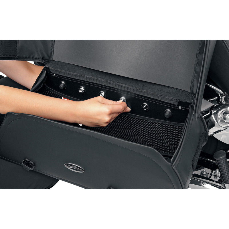 SADDLEMEN 3501-0321 3501-0321 Drifter™ Slant Saddlebags extra jumbo