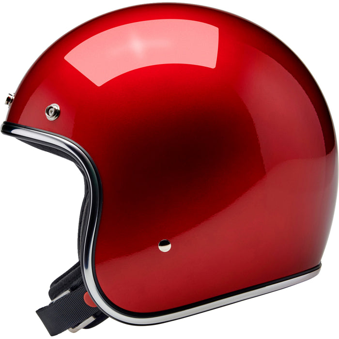 BILTWELL Bonanza Helmet Metallic - Cherry Red