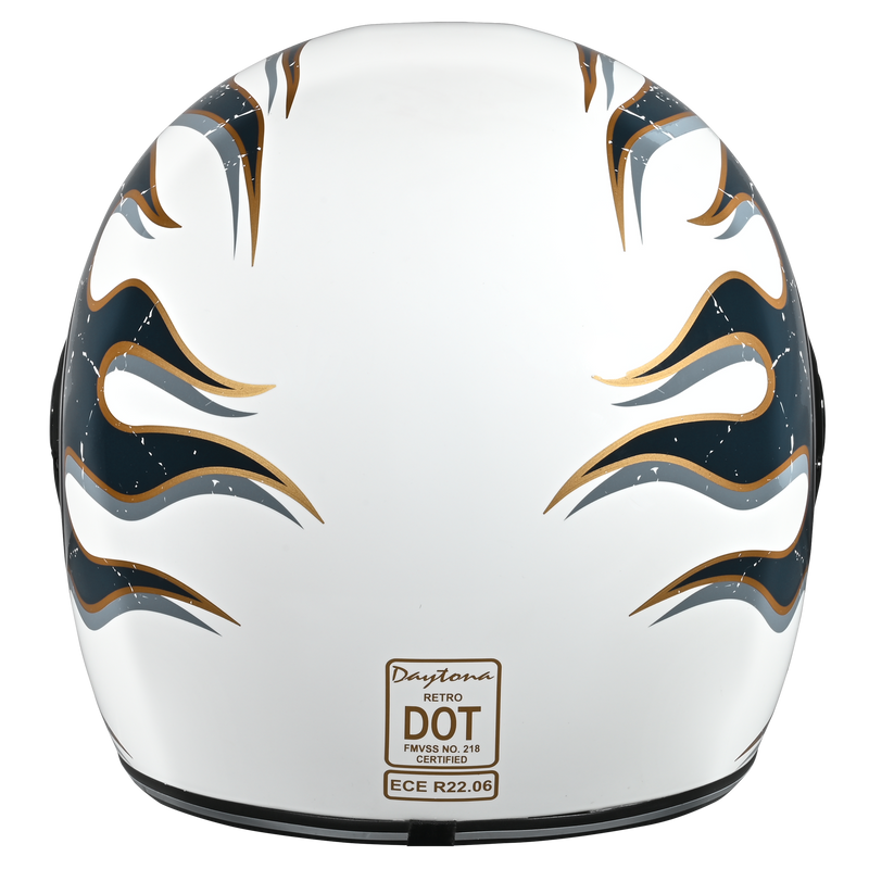 dot vintage style motorcycle helmets Retro Classic Helmet And ECE Approved Timeless Look orntli Capture the essence of the golden age of riding with the Daytona Retro Full Face Motorcycle Helmet in a sleek Dull Black finish Daytona Retro Full Face Motorcycle