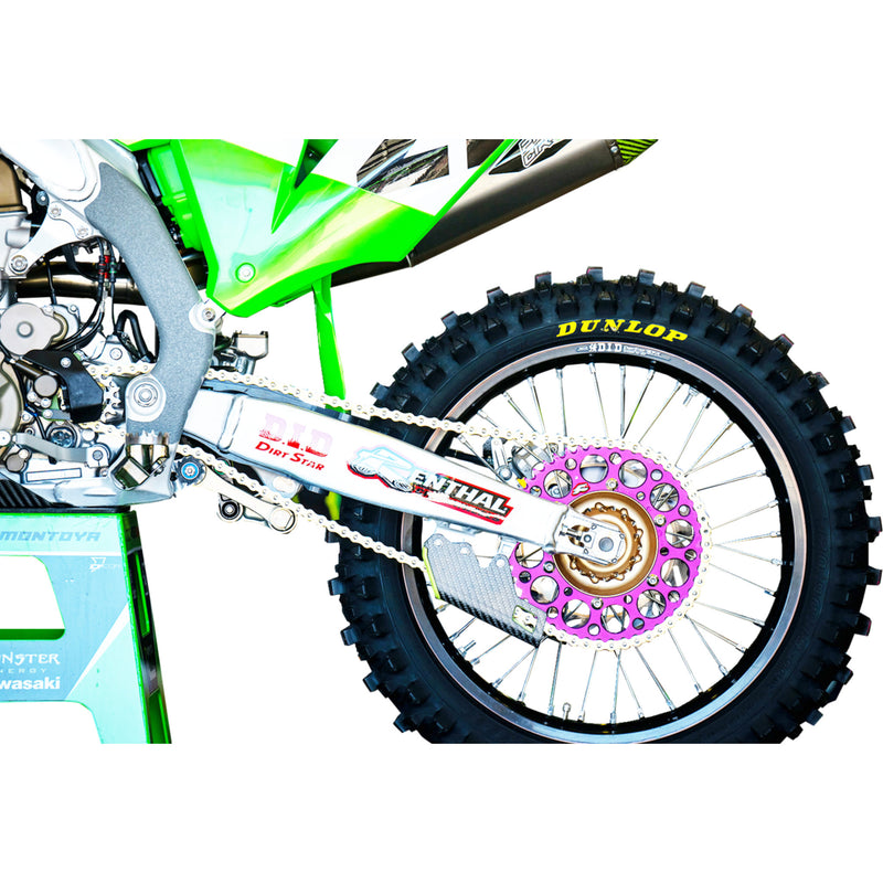 RENTHAL 1211-3088 123U-520-50GYPE Ultralight Rear Sprocket Rear Sprocket - Aluminum - 50 Tooth - Purple - Suzuki