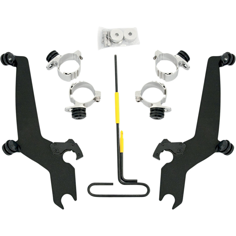 Memphis Shades Mounting Kit - MEB8916 Honda VT1100C Shadow Spirit / VT750DC Shadow Spirit 1997-2008