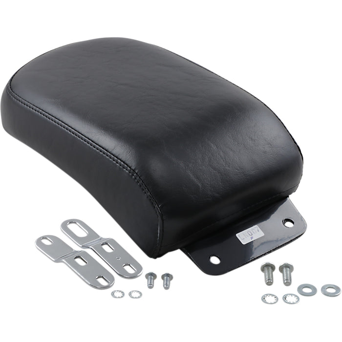 LE PERA DS-905914 LN-007P Bare Bones Series Pillion Pad — Smooth - Black - Softail '84-'99