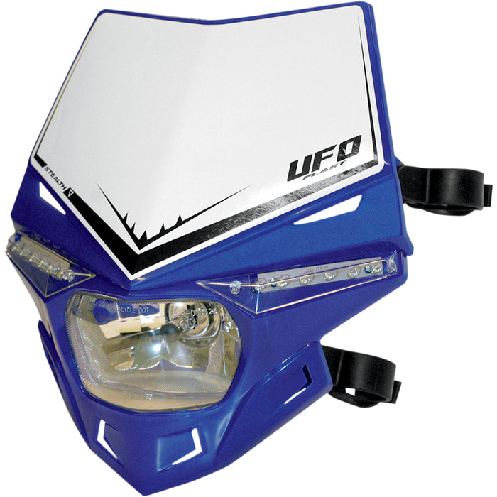 UFO 2001-0726 PF01715089 Two-Piece Stealth Headlight System Stealth Headlight - Blue