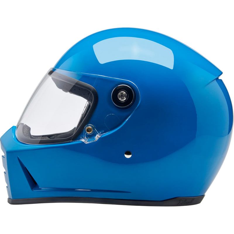 BILTWELL Lane Splitter 22.06 Helmet Gloss - Tahoe Blue